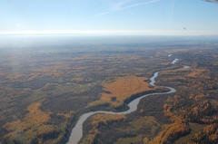 North of Fairbanks in the fall