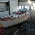 The boat shed at Fleet Marine was an awesome place to do all this work