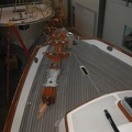 The decks are recaulked now time to work on the bowsprit