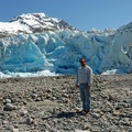 Rob at Reid Glacier