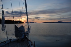 A restful night before we transit Wrangell Narrows