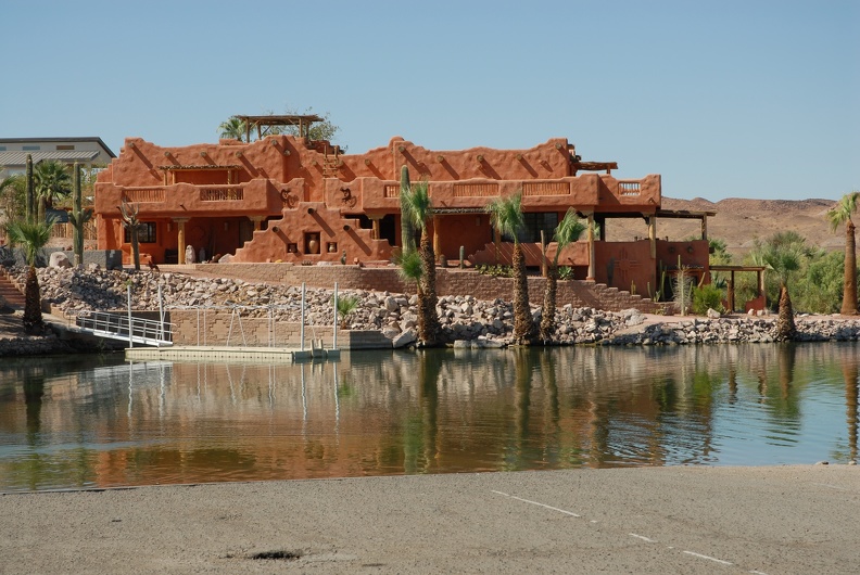 Quite the vacation home on the lake in Yuma.jpg
