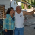 Me and pop having a visit in Yuma