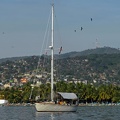 Yohelah on anchor at Playa Municipal in Zihuatanejo