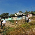 The classrooms are shacks perched on the hillside
