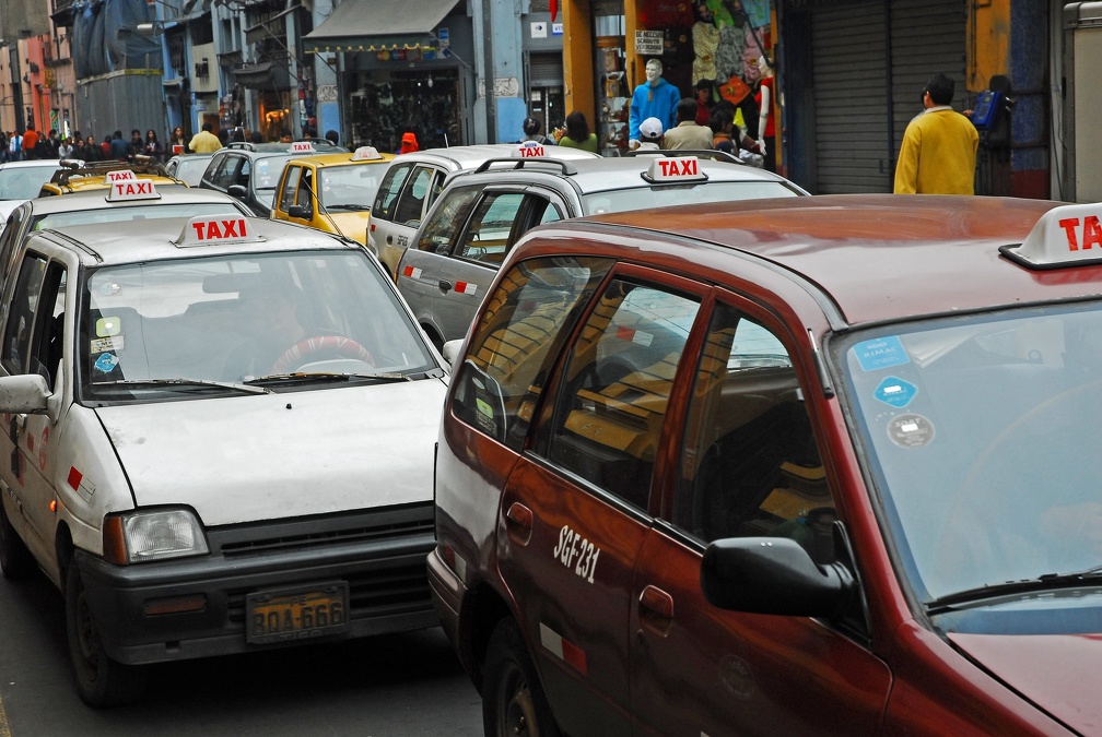 More taxis per capita