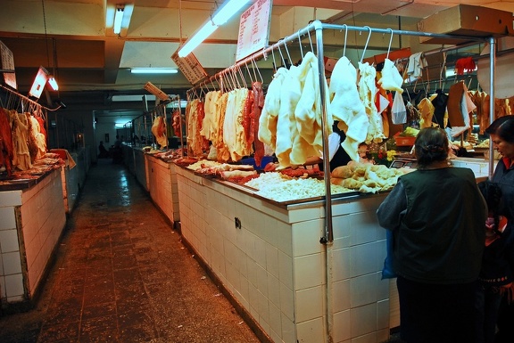 Carniceria in the mercado