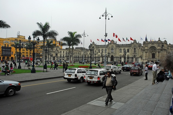Plaza de Armas in Lima