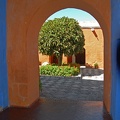 One of many courtyards