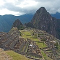 Our first look at Machu Picchu