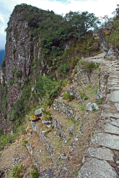 Terracing along the Inca Trail
