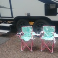 Camp chairs for Max and Murphy