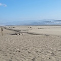 The beach at Fort Stevens
