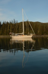 Yohelah quietly at rest on anchor