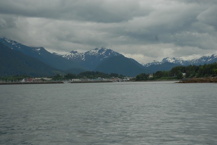 The city breakwater at Sitka